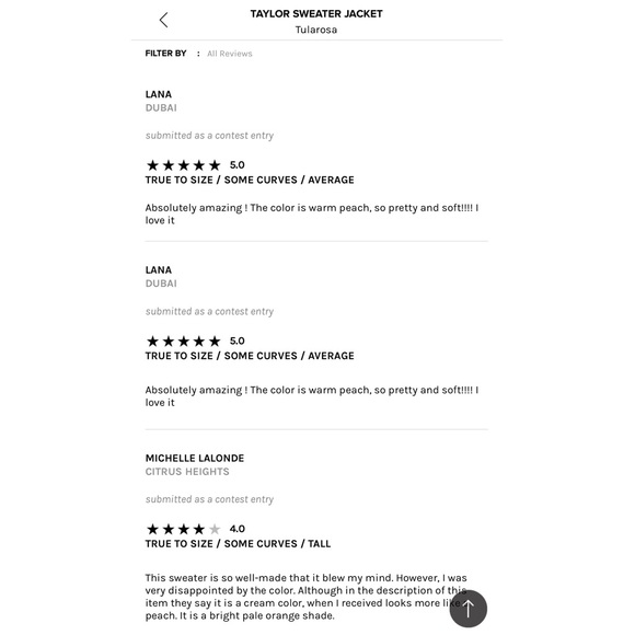 TULAROSA Taylor Sweater Jacket ✨🍑NWT🍑✨ - Picture 4 of 8